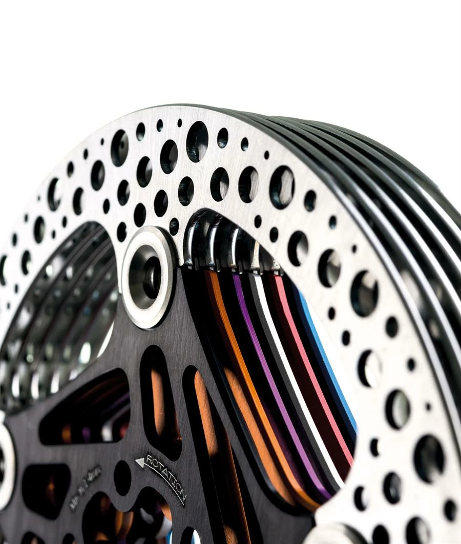 Disque De Freins Hope Flottant Road 6 Trous 160 Mm- Noir – Image 2