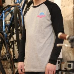 T-Shirt Baseball Tee Baroudeur Cycles