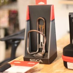 Porte Bidon Silca Sicuro Titane Anodisé Bourbon