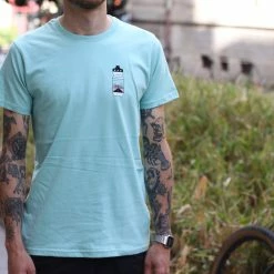 Baroudeur Cycles T-Shirt "Bidon" Vert