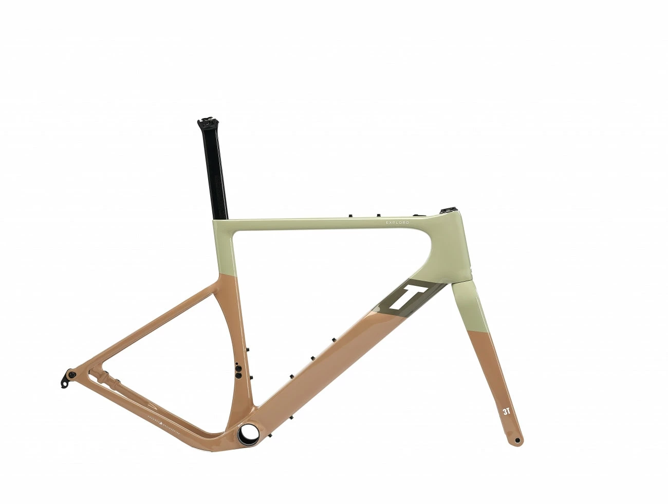 Kit Cadre Gravel 3T Exploro Max Orange / Grey – Image 10