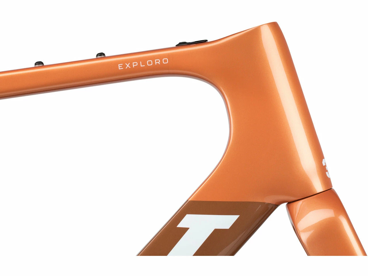 Kit Cadre Gravel 3T Exploro Max Orange / Grey – Image 3