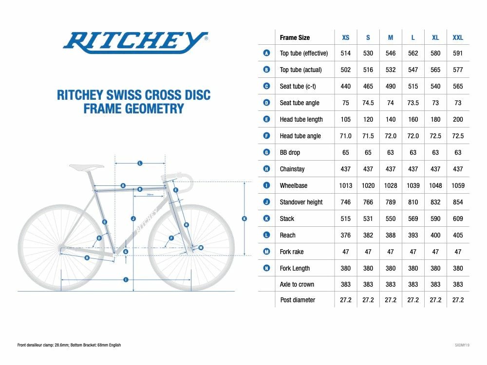 Kit Cadre Ritchey Swiss Cross - Blanc / Logo Rouge – Image 6