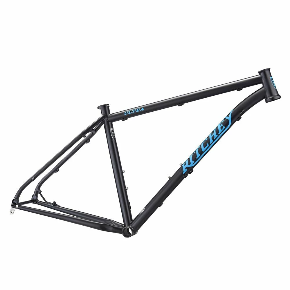 Kit Cadre VTT Acier Ritchey Ultra Noir/Bleu
