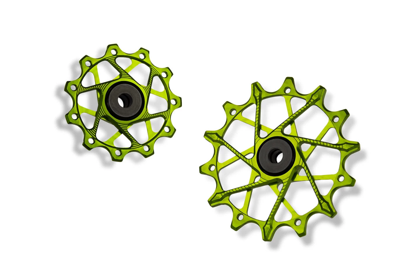 Galets De Dérailleur Garbaruk Oversize - Vert – Image 2