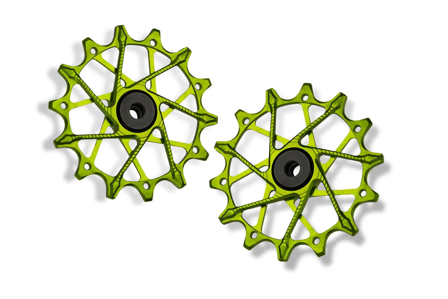 Galets De Dérailleur Garbaruk Oversize - Vert – Image 4