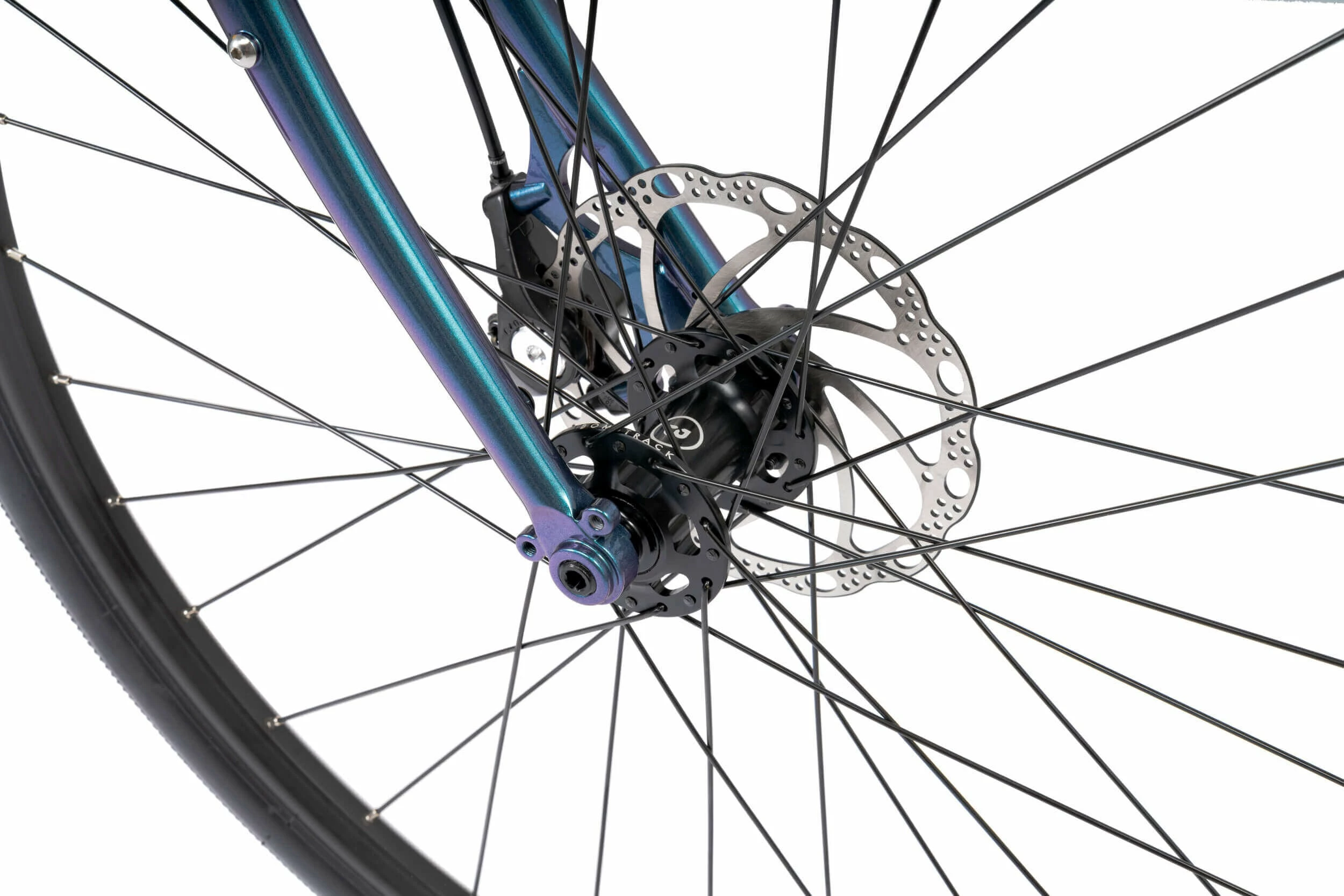 Vélo Gravel Bombtrack ARISE SG 2022 Glossy Cobalt/green – Image 5