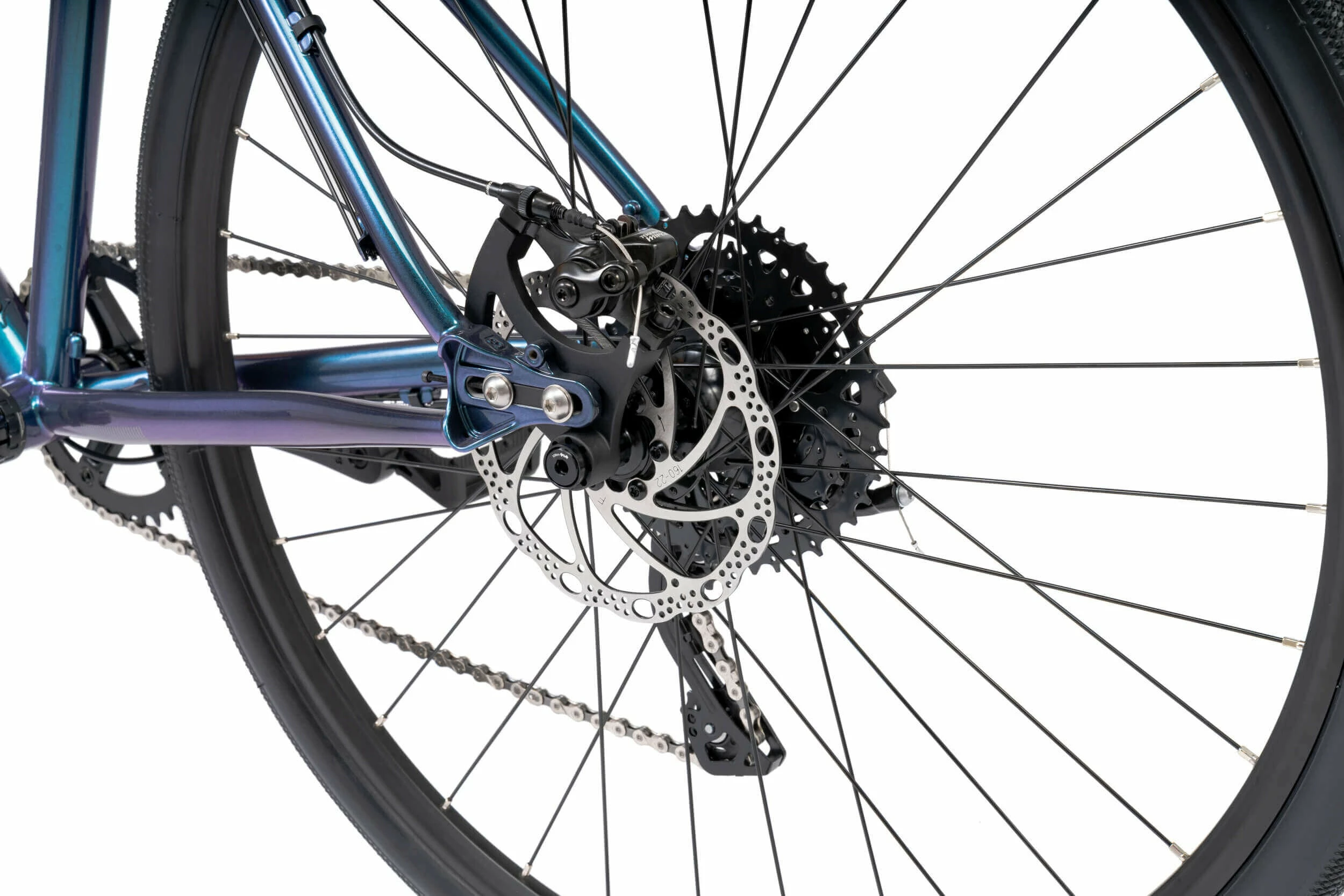 Vélo Gravel Bombtrack ARISE SG 2022 Glossy Cobalt/green – Image 8