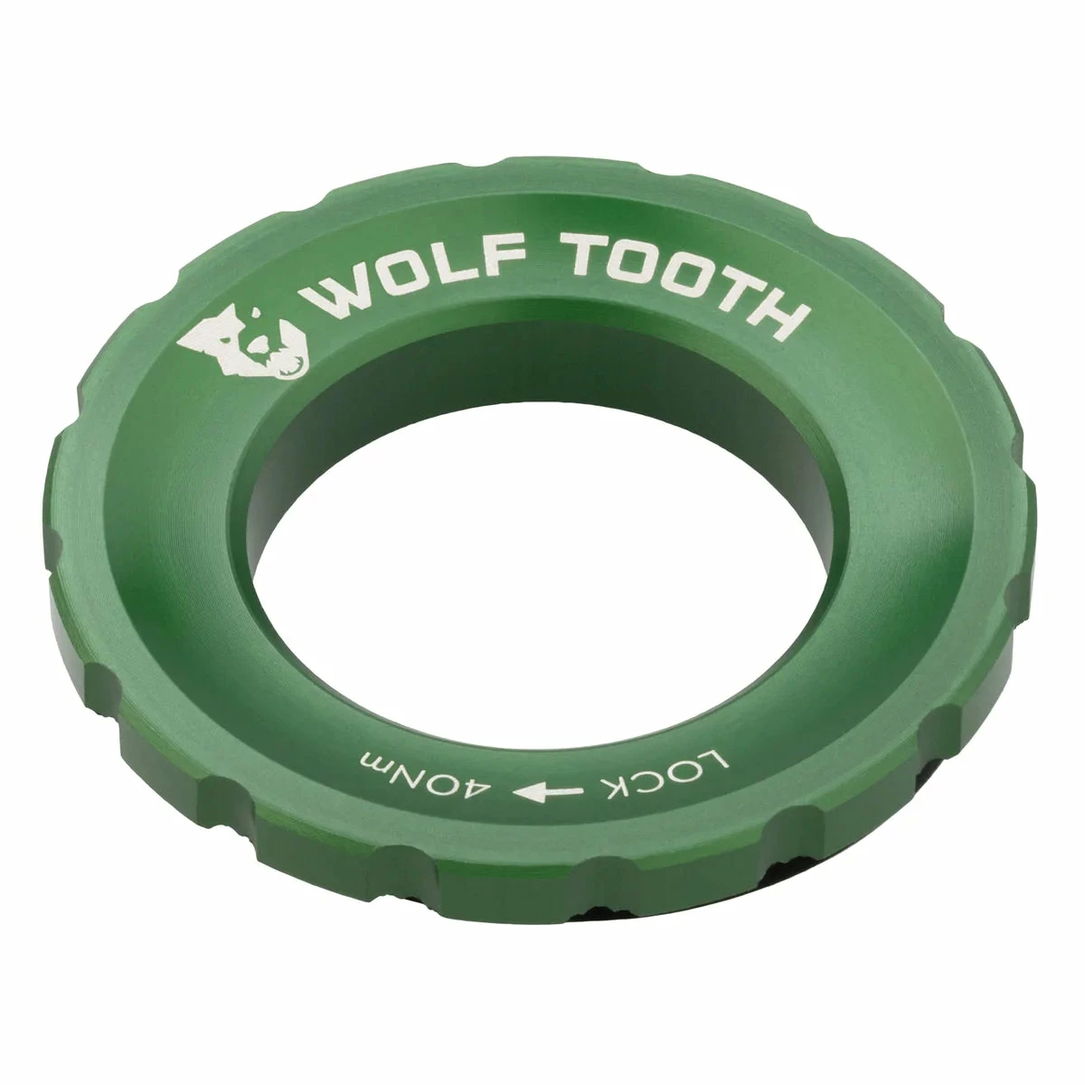 Wolf-tooth Écrou Wolftooth Pour Verrouillage De Disque Centerlock - Green