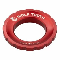 Wolf-tooth Écrou Wolftooth Pour Verrouillage De Disque Centerlock - Red